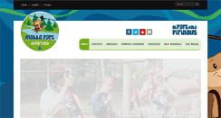 Desktop Screenshot of molloparcaventura.com