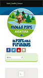 Mobile Screenshot of molloparcaventura.com